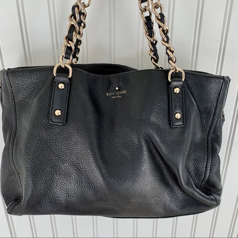 Kate Spade - Black genuine leather bag